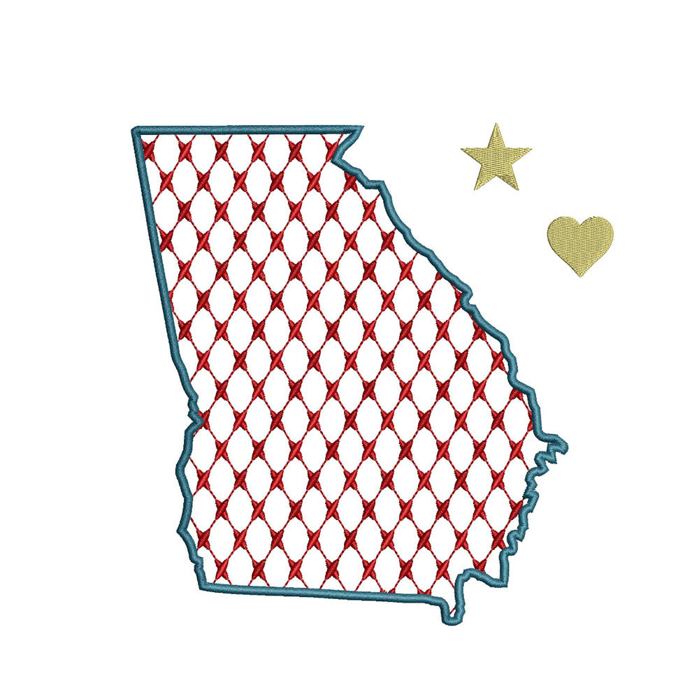 Chic Georgia for Embroidery