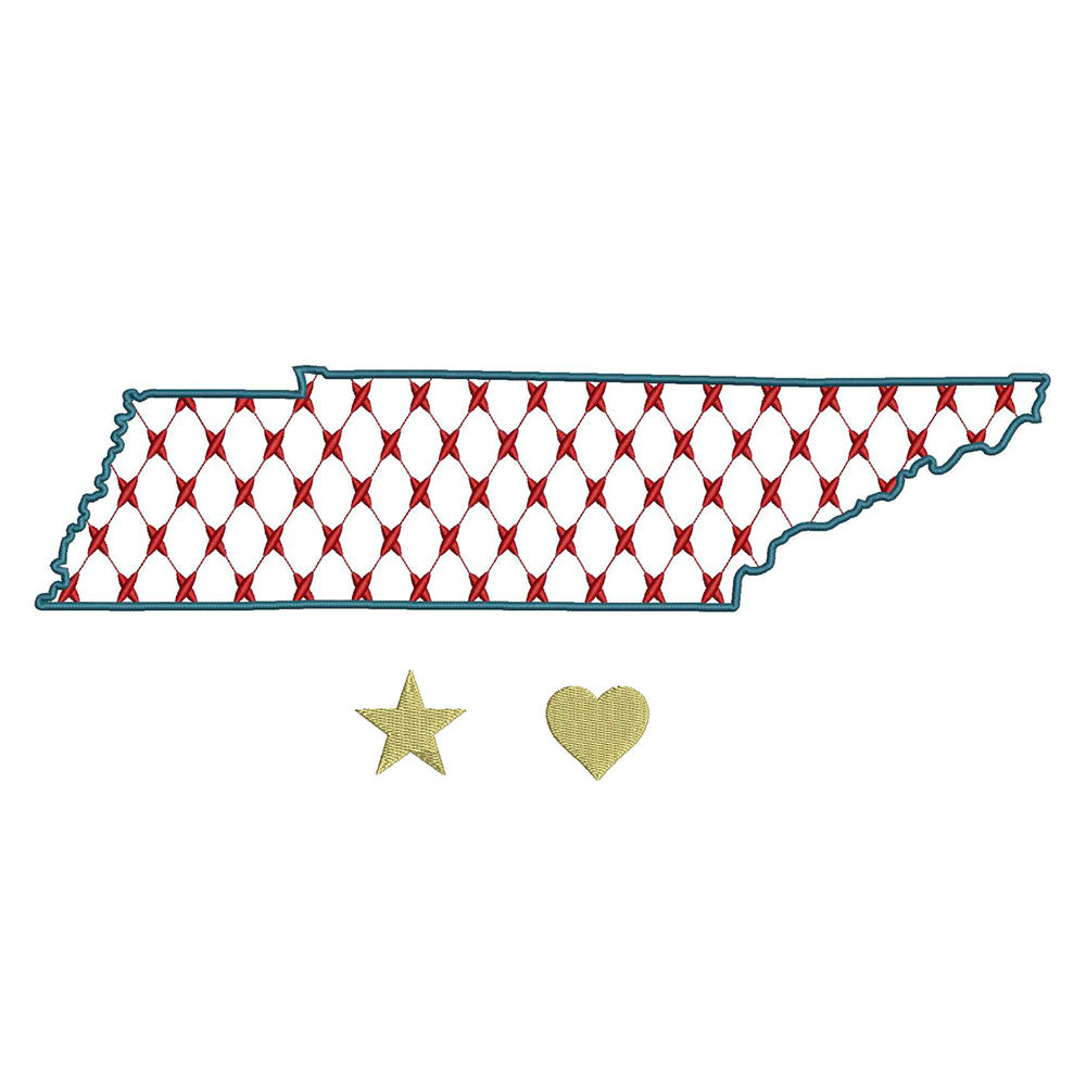 Chic Tennessee for Embroidery