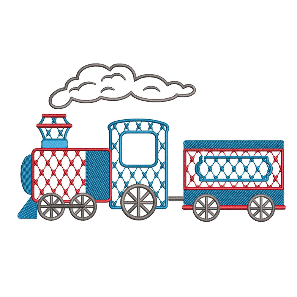 Chic Train for Embroidery