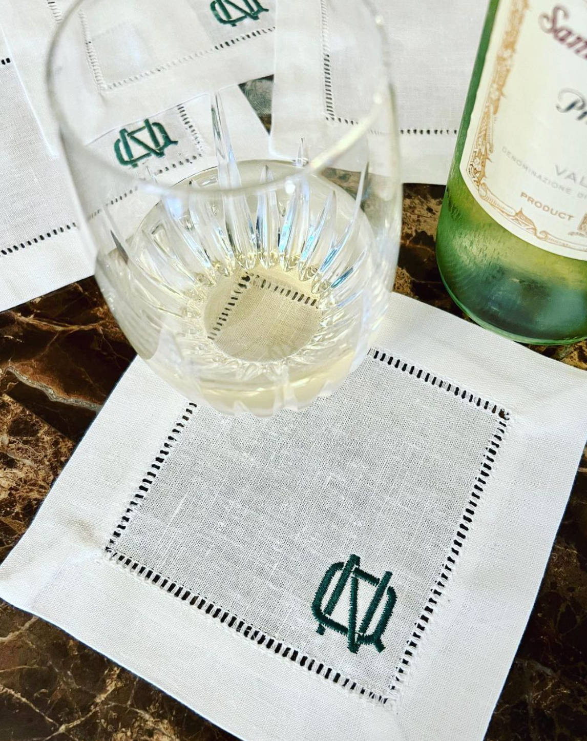 Monogram Block Font for Embroidery