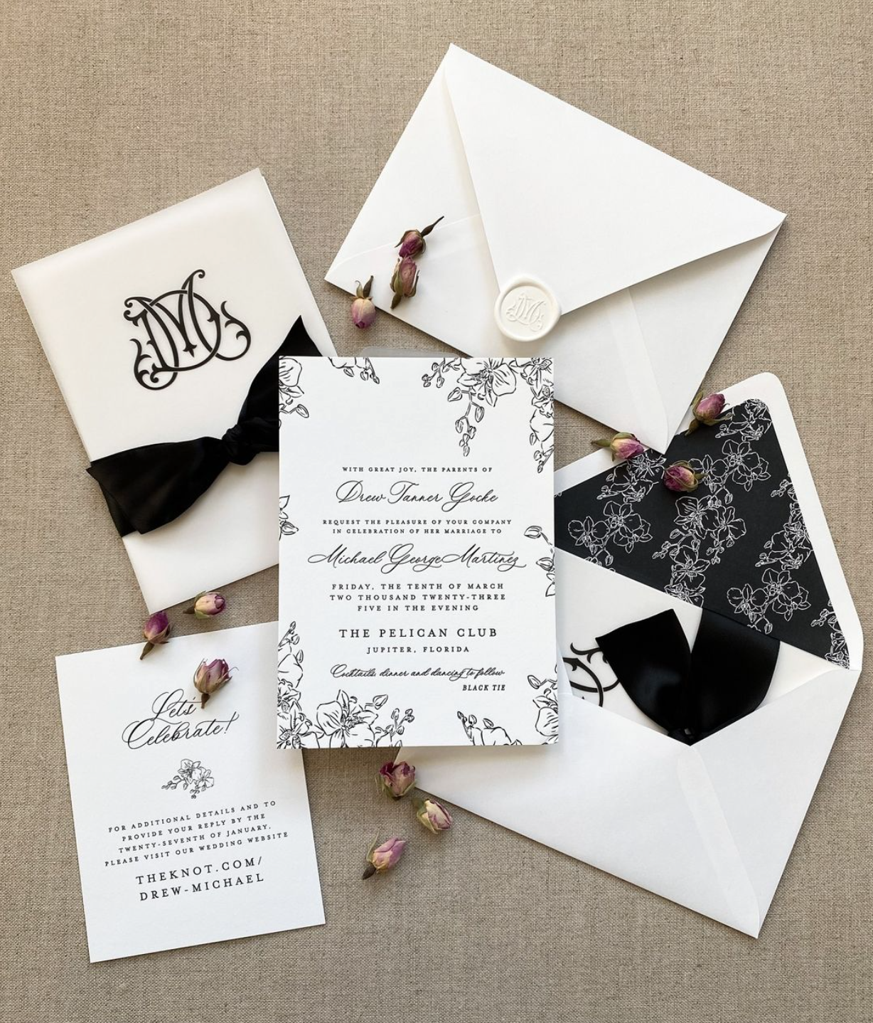 Monogram Couture Font for Print