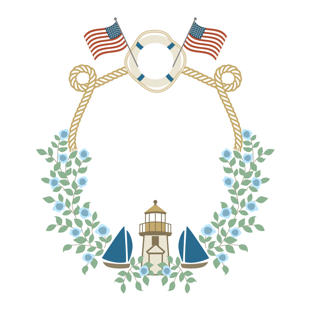 Nantucket Crest for Print
