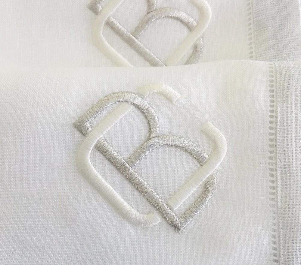 Monogram Block Font for Embroidery