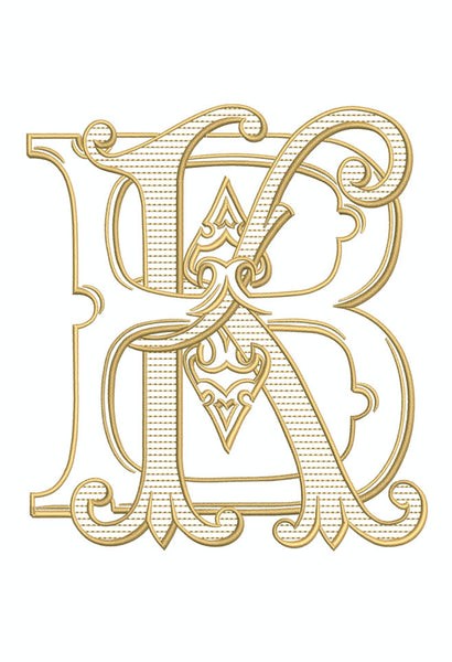 【CPGN STUDIO】23SS★ Reglan Bookle Logo Embroidery S/S T Interlocking B and S Monogram. Embroidery Design for