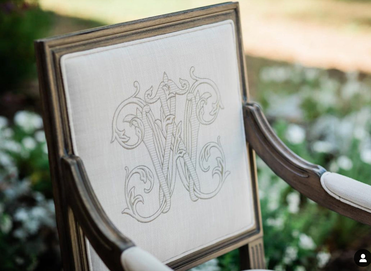 Vintage Vine Font for Embroidery