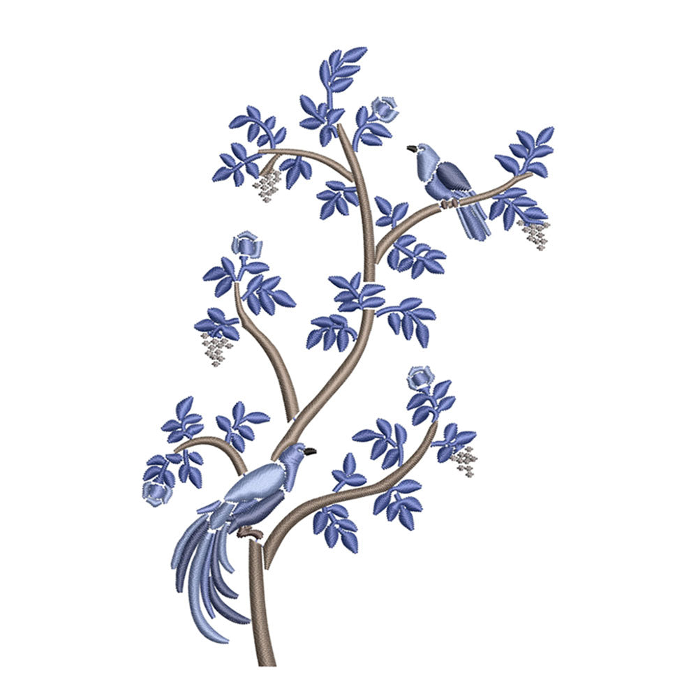 Chantilly Birds for Embroidery