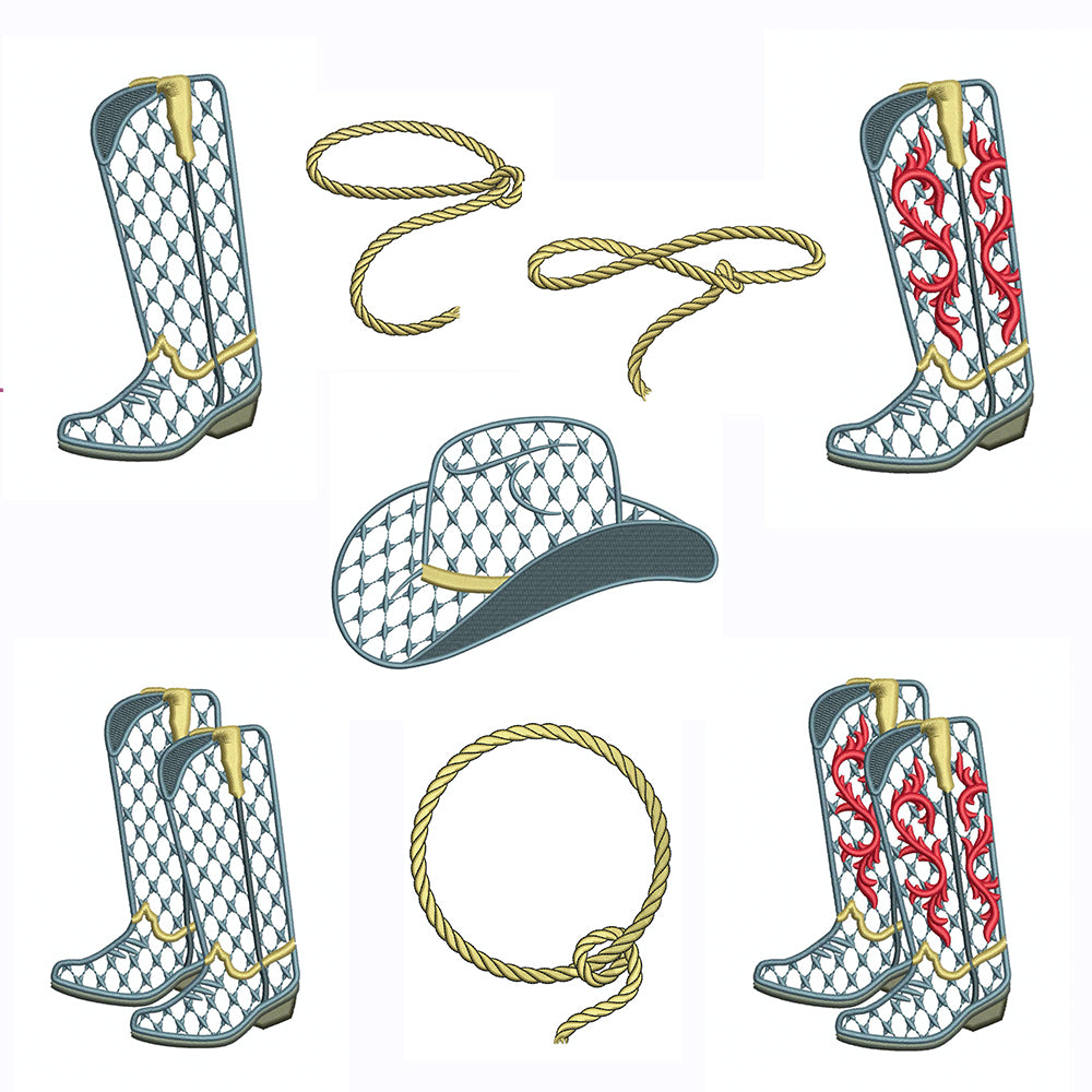 Chic Rodeo for Embroidery