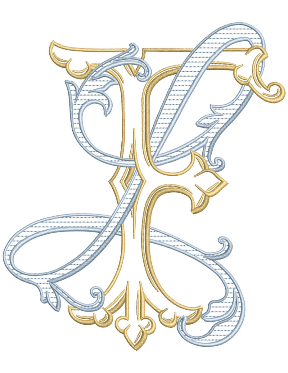 Antique Chic FL No.3 for Embroidery