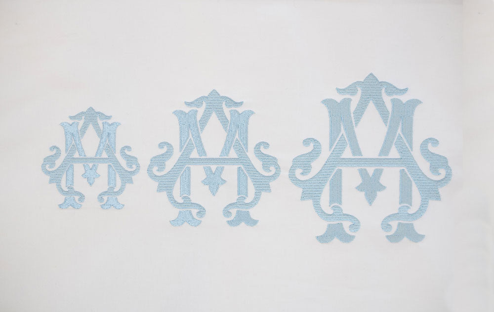 Monogram Chic Font for Embroidery