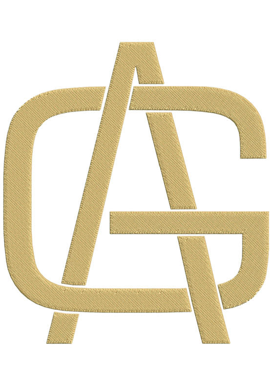 Monogram Block AG for Embroidery