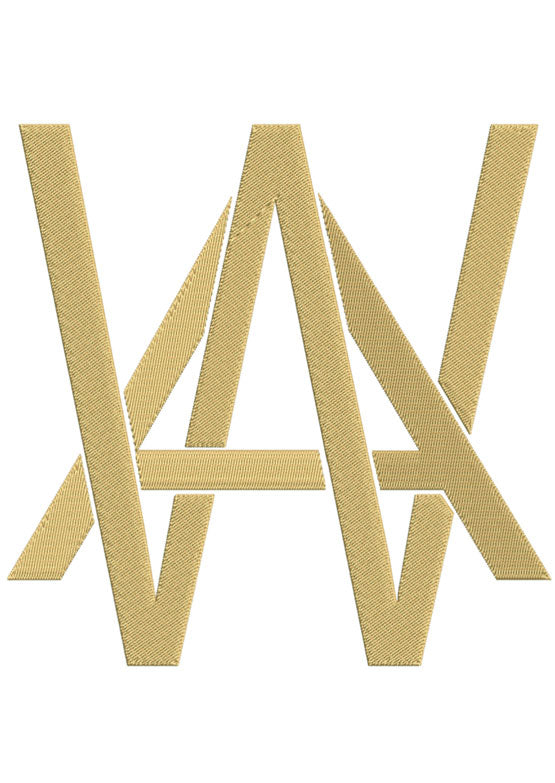 Monogram Block AW for Embroidery