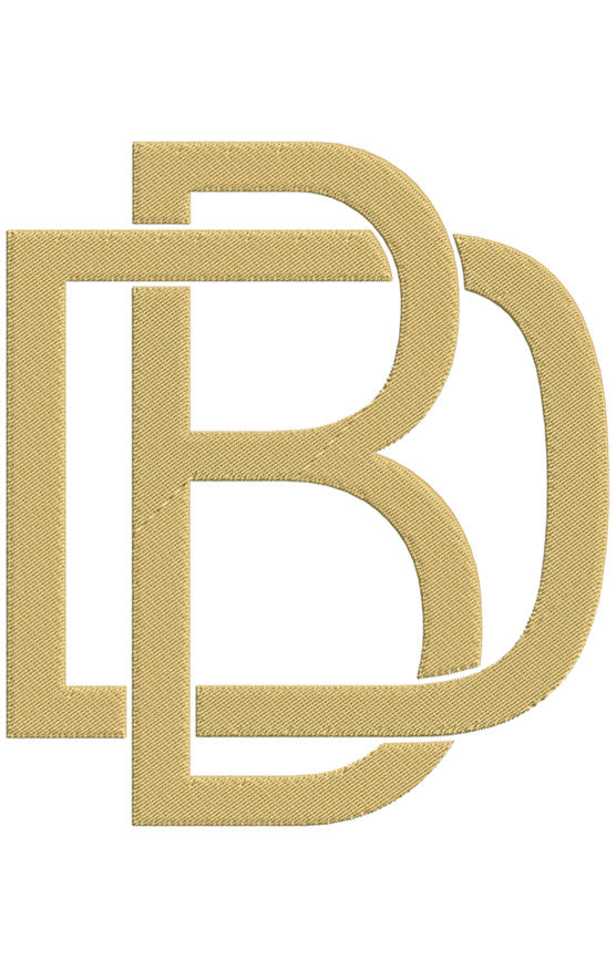 Monogram Block BD for Embroidery