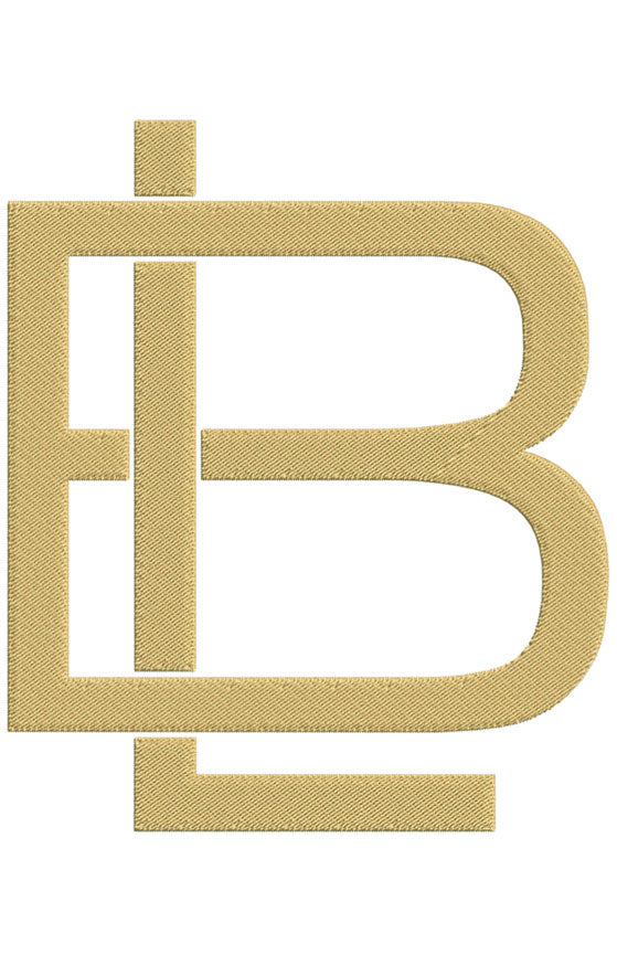 Monogram Block BL for Embroidery