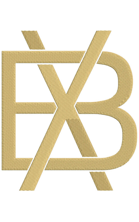 Monogram Block BX for Embroidery