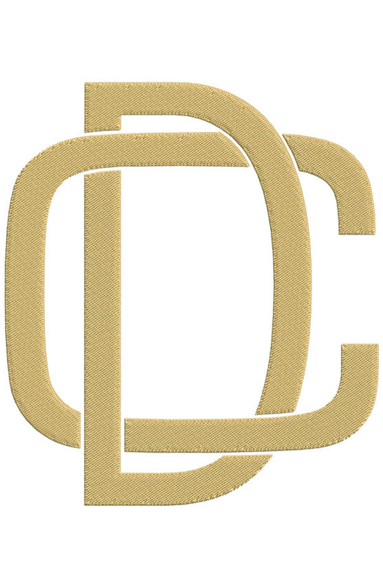 Monogram Block CD for Embroidery