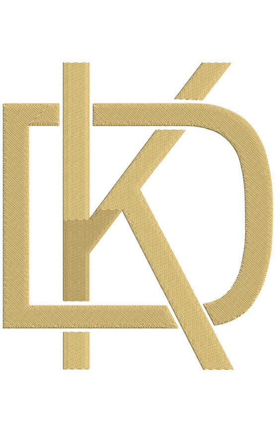 Monogram Block DK for Embroidery