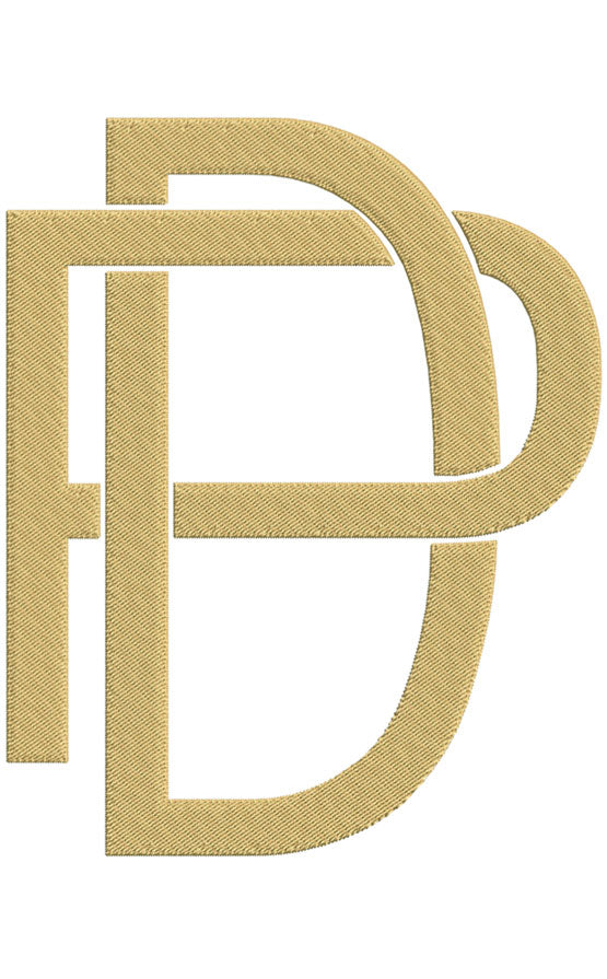 Monogram Block DP for Embroidery