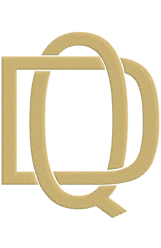 Monogram Block DQ for Embroidery