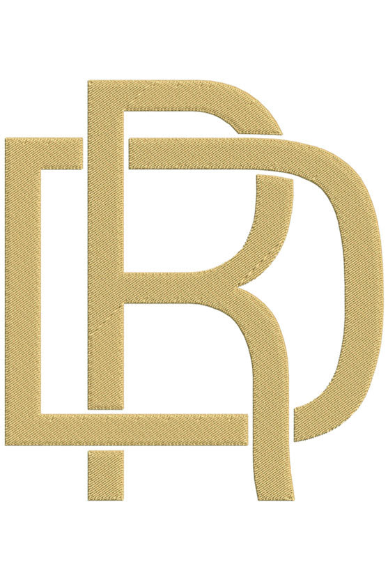 Monogram Block DR for Embroidery