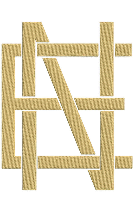 Monogram Block EN for Embroidery
