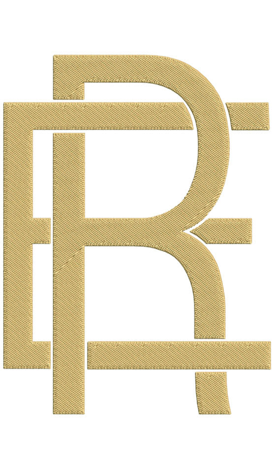 Monogram Block ER for Embroidery