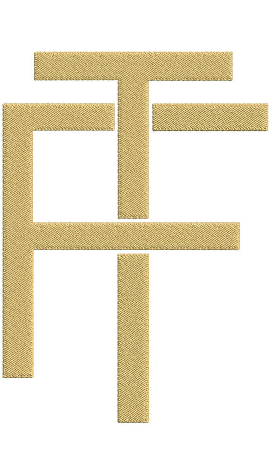 Monogram Block FT for Embroidery