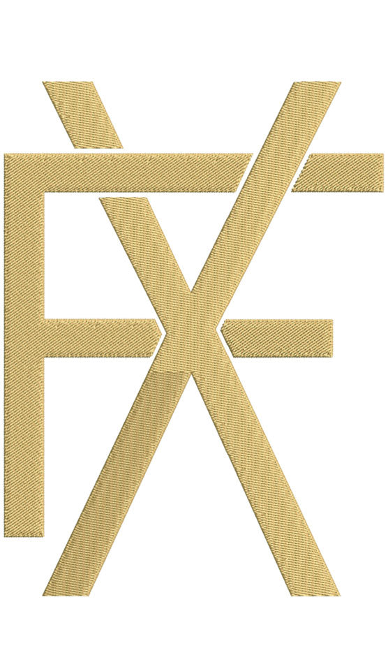 Monogram Block FX for Embroidery