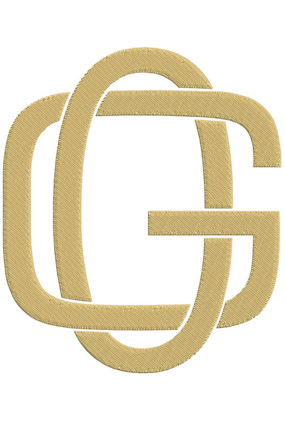 Monogram Block GO for Embroidery