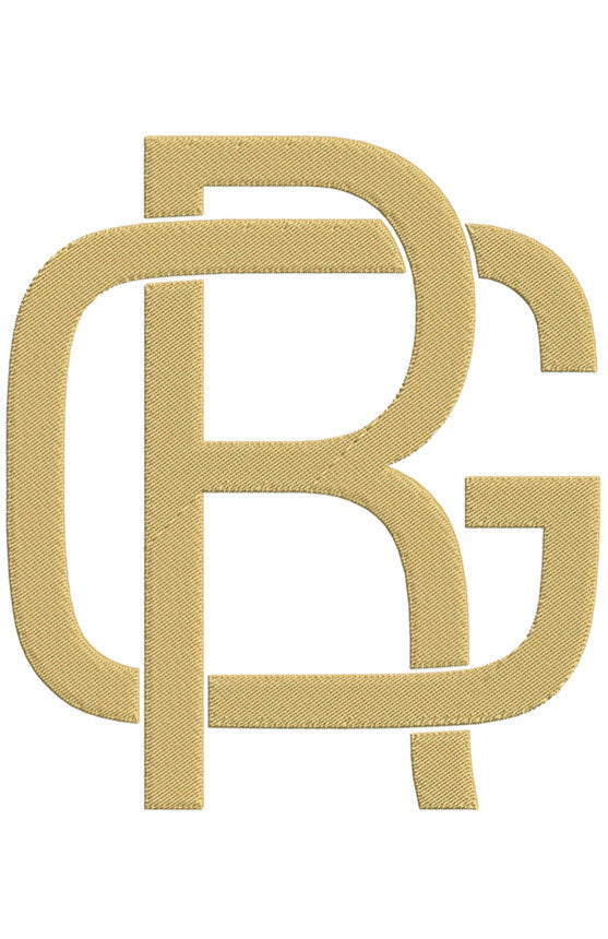 Monogram Block GR for Embroidery