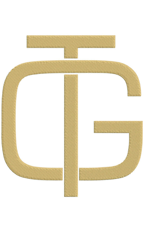 Monogram Block GT for Embroidery