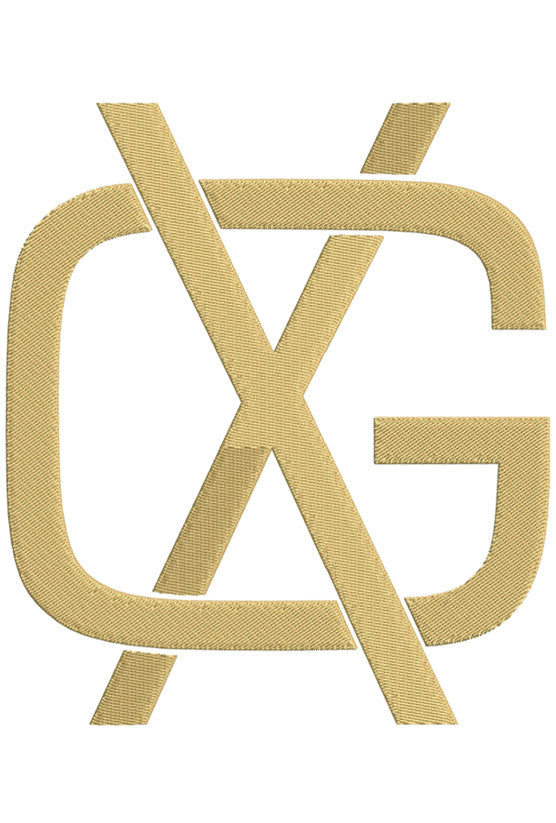 Monogram Block GX for Embroidery