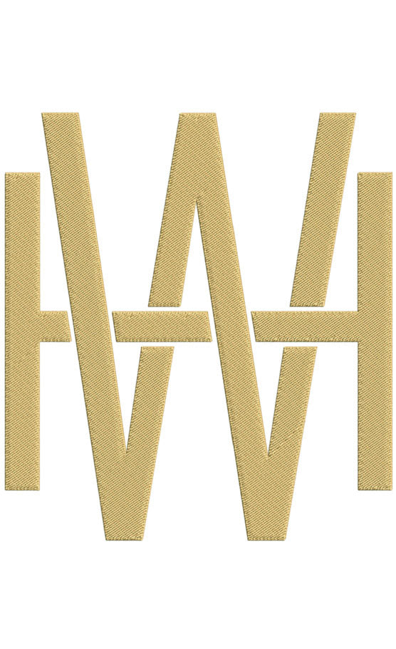 Monogram Block HW for Embroidery