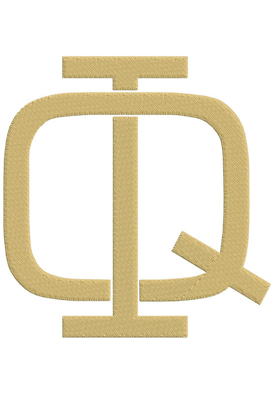 Monogram Block IQ for Embroidery