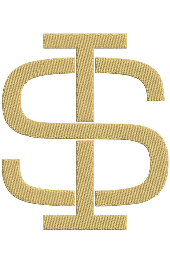 Monogram Block IS for Embroidery