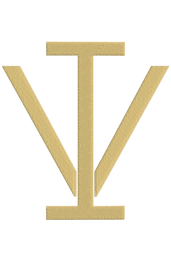 Monogram Block IV for Embroidery