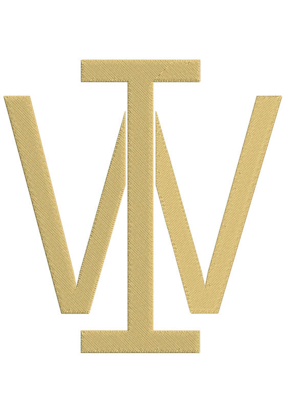 Monogram Block IW for Embroidery