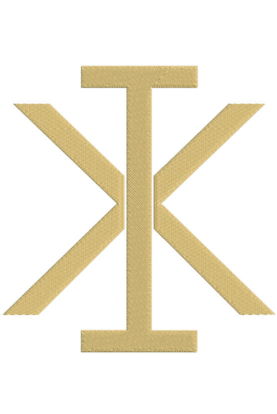 Monogram Block IX for Embroidery