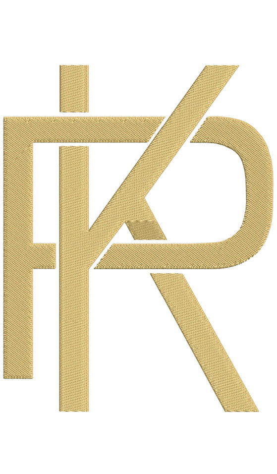 Monogram Block KP for Embroidery