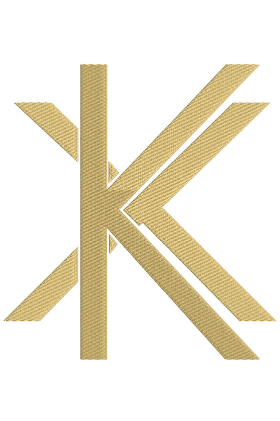 Monogram Block KX for Embroidery