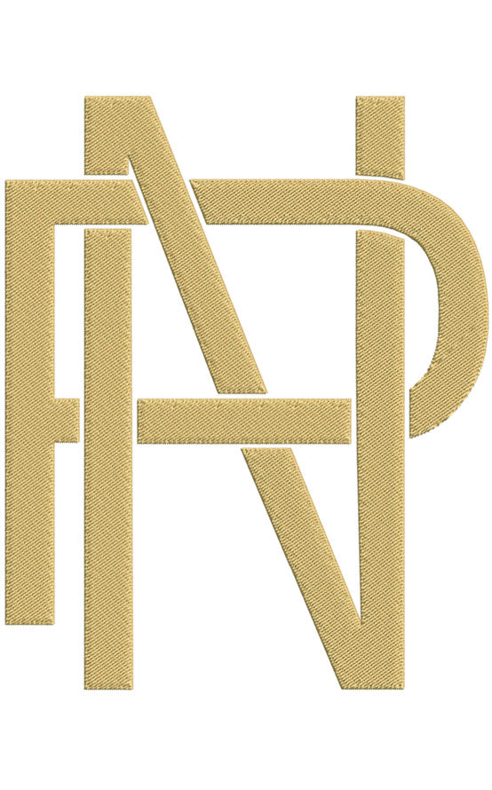 Monogram Block NP for Embroidery