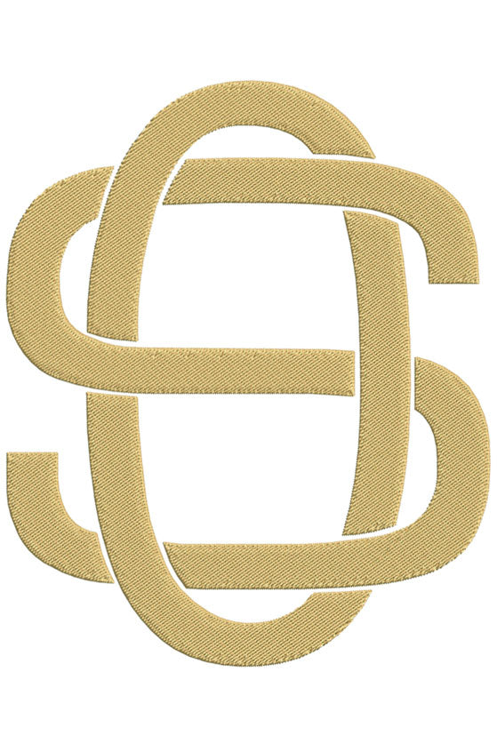 Monogram Block OS for Embroidery