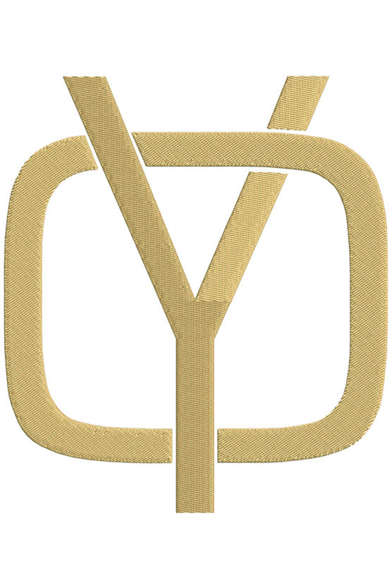 Monogram Block OY for Embroidery