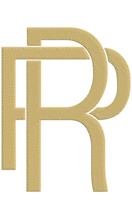 Monogram Block PR for Embroidery