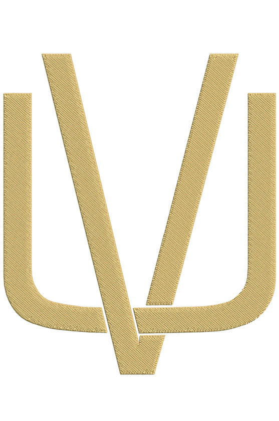 Monogram Block UV for Embroidery