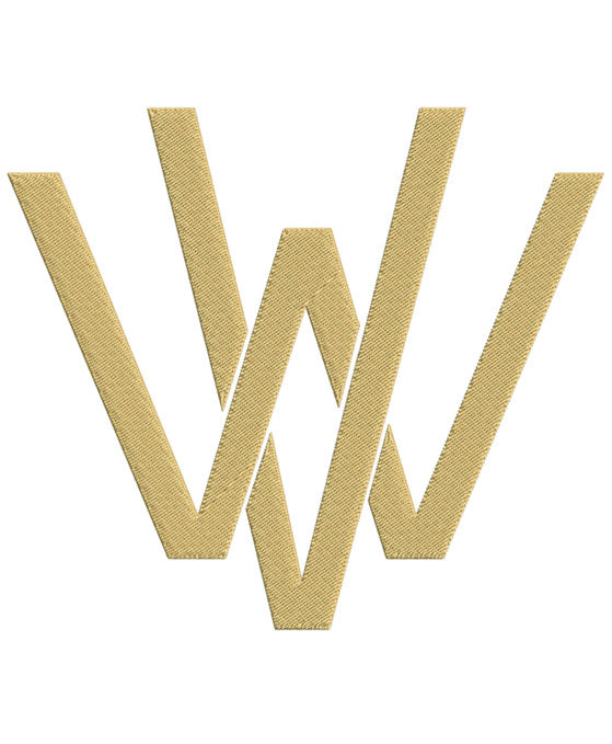Monogram Block VW for Embroidery