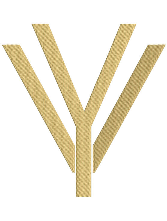 Monogram Block VY for Embroidery