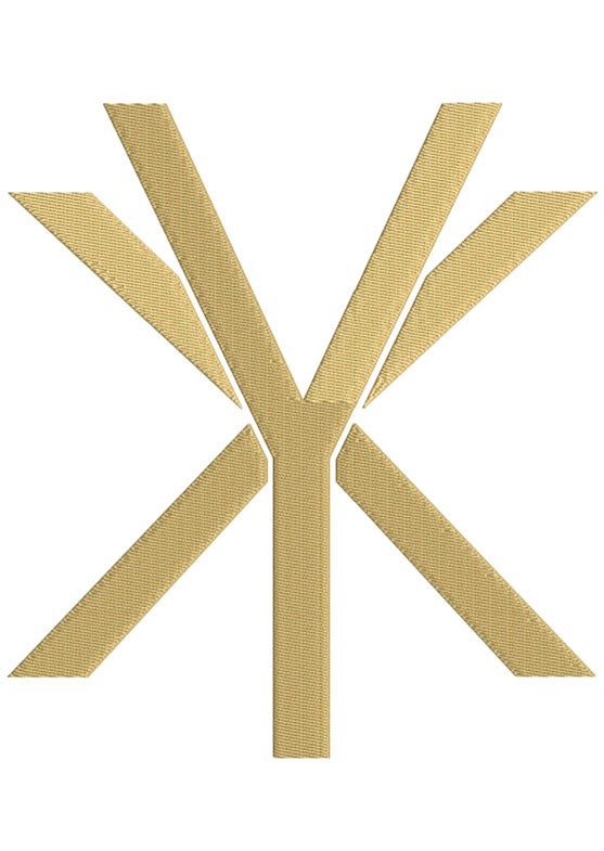 Monogram Block XY for Embroidery
