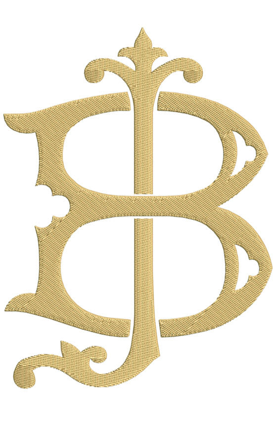 Monogram Chic BJ for Embroidery
