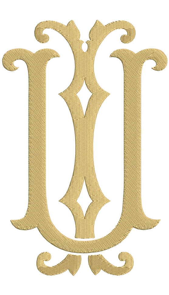 Monogram Chic IU for Embroidery