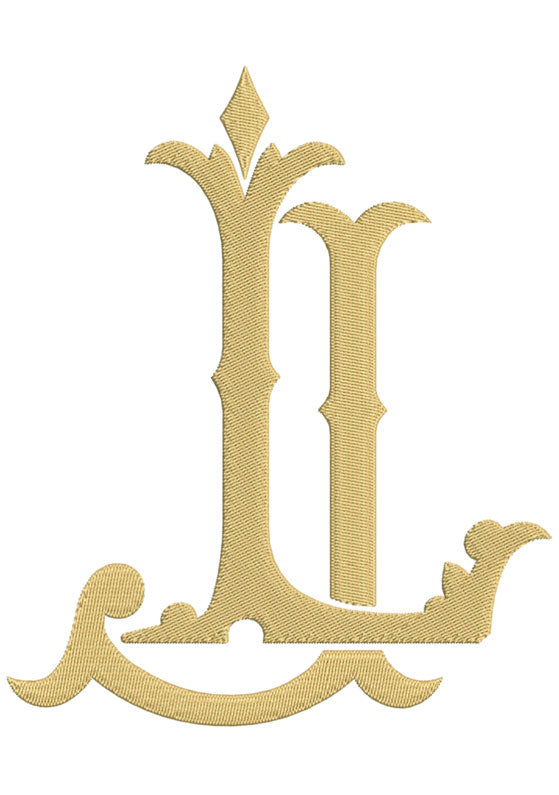 Monogram Chic JL for Embroidery